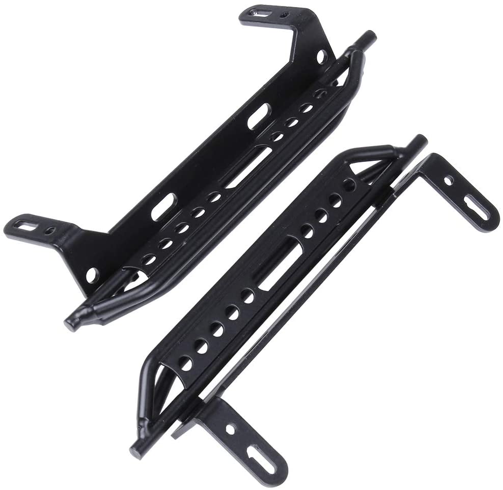 Hobbypark Metal Side Pedal Step Running Boards FootPlate for Traxxas