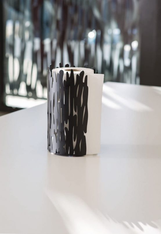 Alessi | Barkroll BM04 - Design Kitchen Roll Holder in 18/10 Stainless Steel, Mirror Polished - Image 4