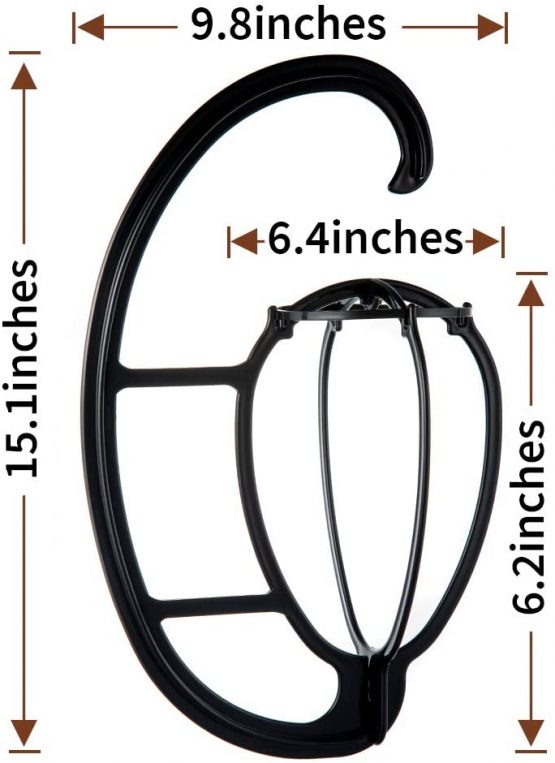 Dreamlover Wig Hanger, Hanging Wig Stand, Wig Holder Head for Wigs, 4 Pack - Image 2