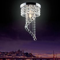 Modern LED Bulb Ceiling Light Pendant Fixture Lighting Crystal Chandelier