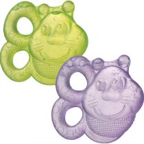 Playgro Teether Bees, Water filled, 2 Pack, From 3 Months, Multicoloured, 40200
