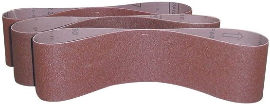 Güde Sanding Belt Set 915 x 100 mm, K60-K80-K100-3 Pieces