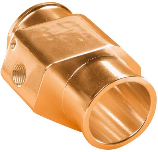 T-adapter 32mm gold for water temperature sensor
