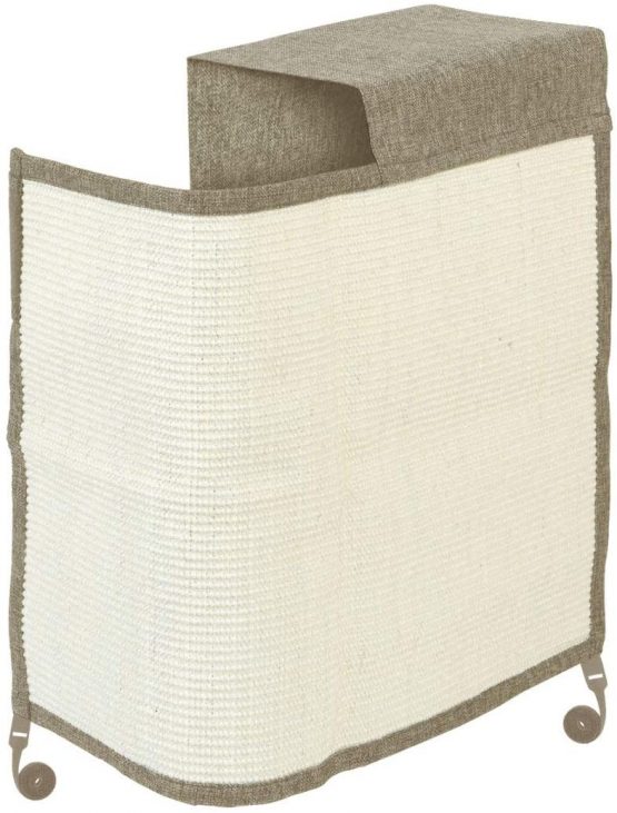 Navaris Cat Scratch Mat Sofa Shield - Natural Sisal Furniture Protector Scratching Pad for Cats - Scratch Carpet for Couch, Sofa, Chair - Left