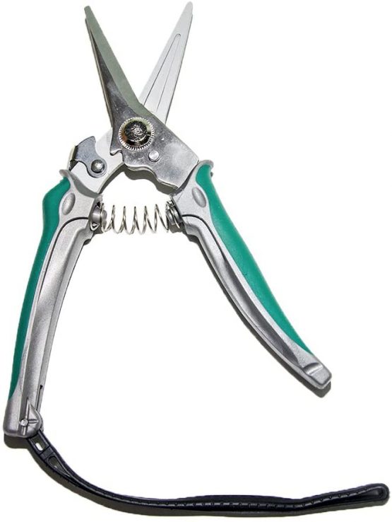 YONGZHAO Footrot Shears Goat and Sheep Pig Alpaca Hoof Trimmers Floral Trimming Shear with Serrated Blades 8-Inch