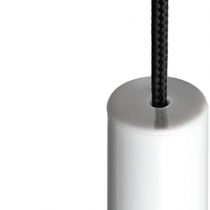 Ceiling Switch Pull Cord String, with Ice White Ergonomic Handle. Choice of Contrasting Bright and Fun Cords.…