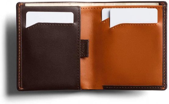 Bellroy Note Sleeve Wallet (Slim Leather Men's Wallet, RFID Blocking, Holds 4-11 Cards, Coin Pouch, Flat Note Section) - Java Caramel - Image 2