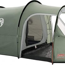 Coleman Tent Coastline 3 Plus, Compact 3 Man Tent, also Ideal for Camping in the Garden, 3 Person Tunnel Tent, Light Trekking and Camping Tent with Awning, Waterproof