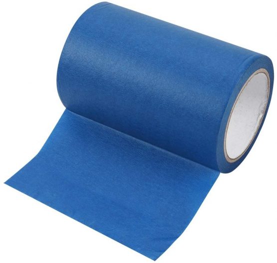 Bewinner 6 * 118 in Blue Tape for 3D Print, Easy application Blue Painters with Great Adhesion Tape Suitable for Makerbot 3D printer