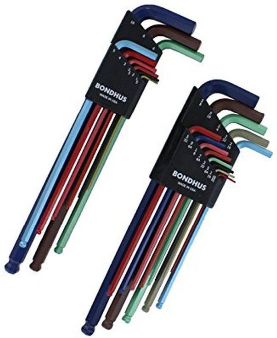 Bondhus 69600 Ball End Double Pack L-Wrench Set with Colorguard, 13 Piece - Image 3