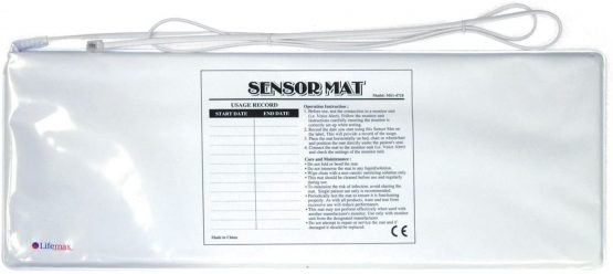Lifemax Large Sensor Mat, Pressure Mat for Bed or Floor, compatible with Lifemax Alarms