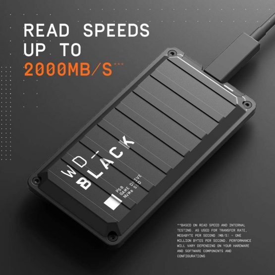 WD_BLACK P50 500GB NVMe SSD Game Drive - SSD speeds up to 2000MB/s works with PC, X Box and PlayStation - Image 4