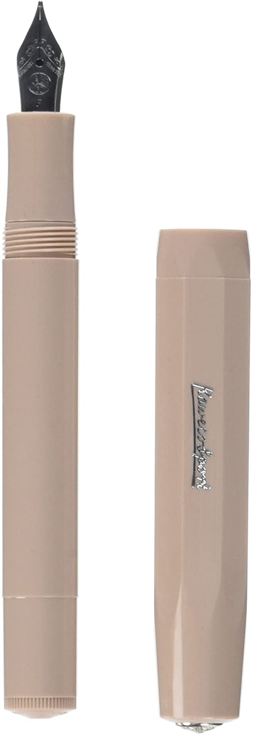 Kaweco SKYLINE SPORT Fountain Pen Macchiato I Premium Writing Pen for Ink Cartridges 13 cm in Modern Design and Colour I Nib: F (Fine) - Image 2