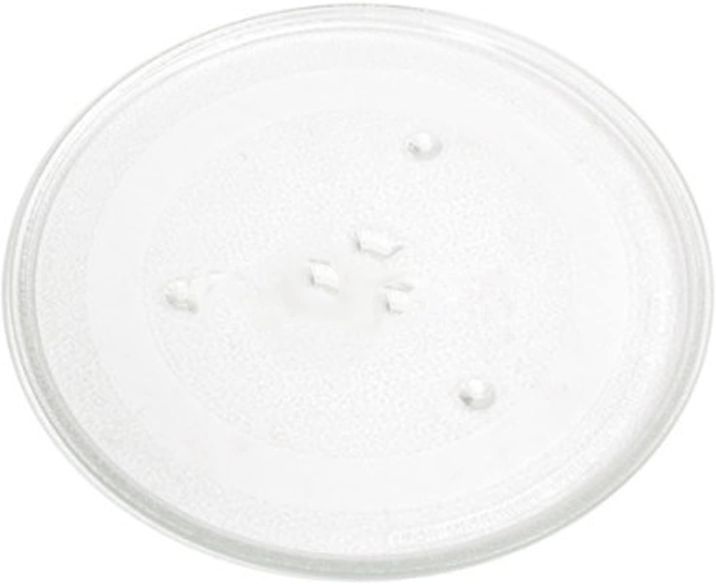 SPARES2GO Glass Turntable Plate for Samsung Microwave Oven (288mm, 11.5"), Transparent - Image 2