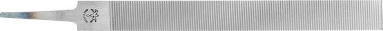Pferd 1612W250H0 Type Cut 0 Hand Aluminium File, Silver, 250 mm