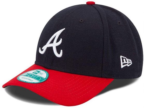 New Era Men's The League Atlanta Braves Offical Team Colour Baseball Cap