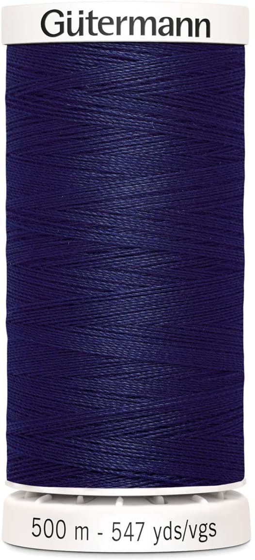 Gütermann Gutermann Sew All Polyester Thread, 500mtr, Navy Blue (0310), 5.5 x 3 x 3 cm