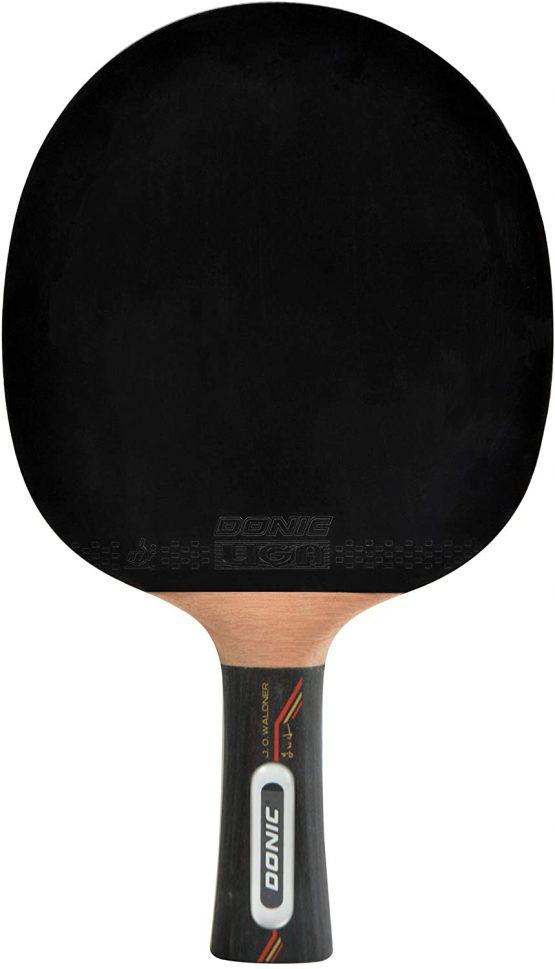 Donic-Schildkröt Waldner 5000 Table Tennis Bat, ABP Handle, Sponge 2.3 mm, Carbon Wood, Liga Pad - ITTF, 751805 - Image 2