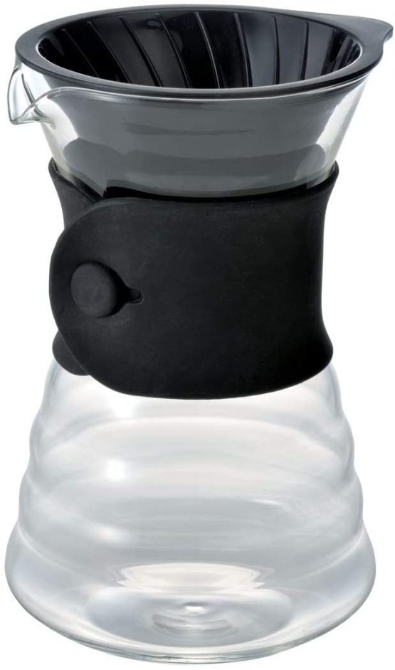 Hario VDD-02B Drip Decanter Pourover Coffee Brewer Server for 2 - 3 Cups, 700 ml