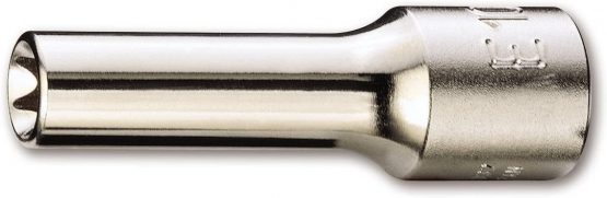 Beta 9100443 Model 910 FTX/L7 Hand Sockets for Torx Head Screws, Long Series, 3/8 Drive, T07