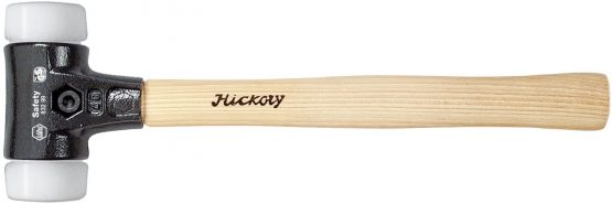 Wiha 83299080" Safety Very Hard Soft-Faced Short Hammer, White, 80 mm