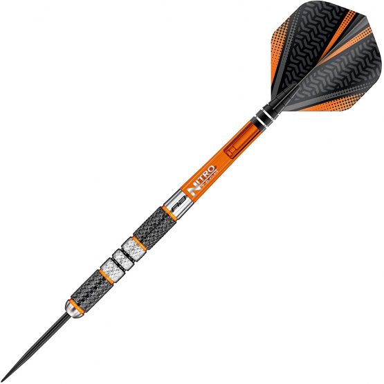 RED DRAGON Amberjack 21g, 22g, 23g, 24g or 25g Tungsten Darts Set with Flights and Stems - Image 2