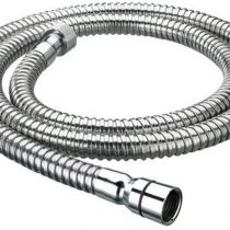 Bristan HOS 175CN01 C Cone to Nut Std Bore Shower Hose, Chrome, 1.75m