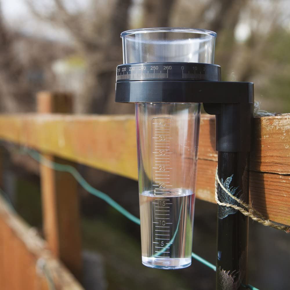 ETI rain gauge, Grey, 11 cm x 8 cm x 19.5 cm - Image 2