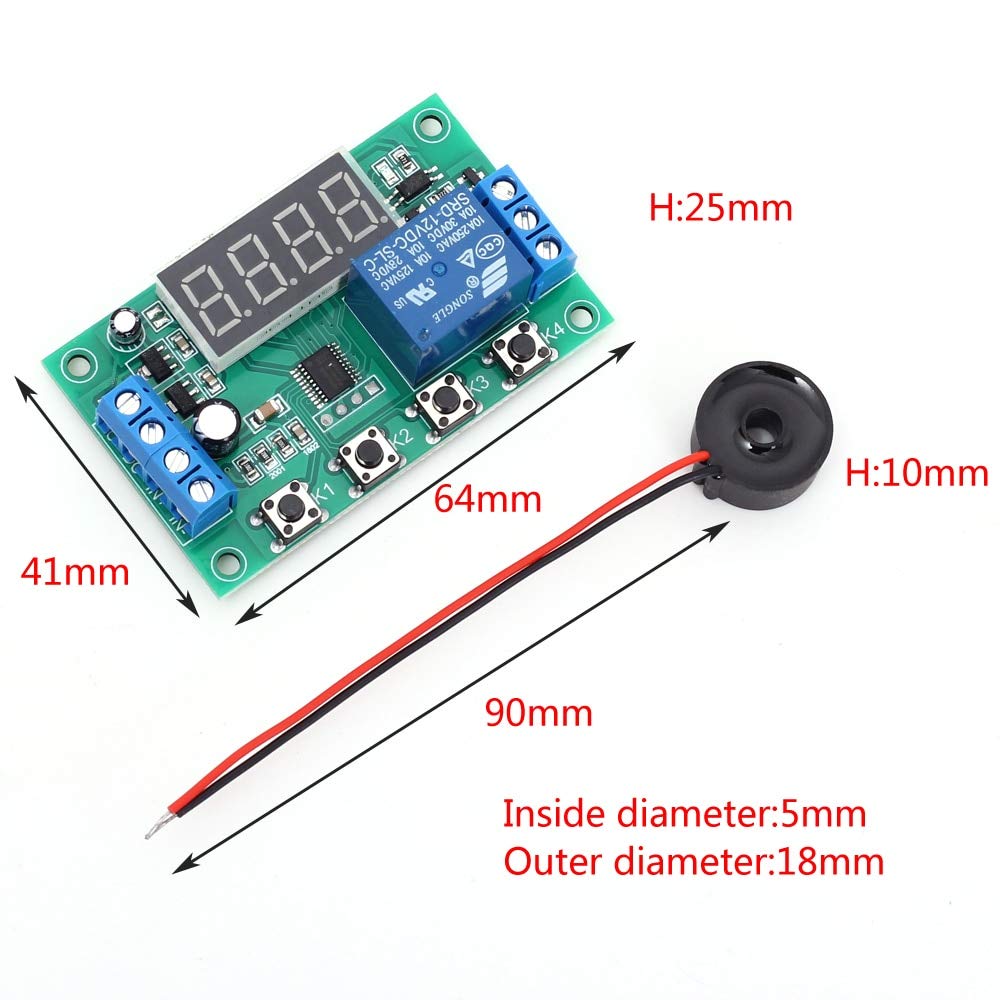 Current Transformer Sensor, AC 220V 5A Current Detection Module Current ...
