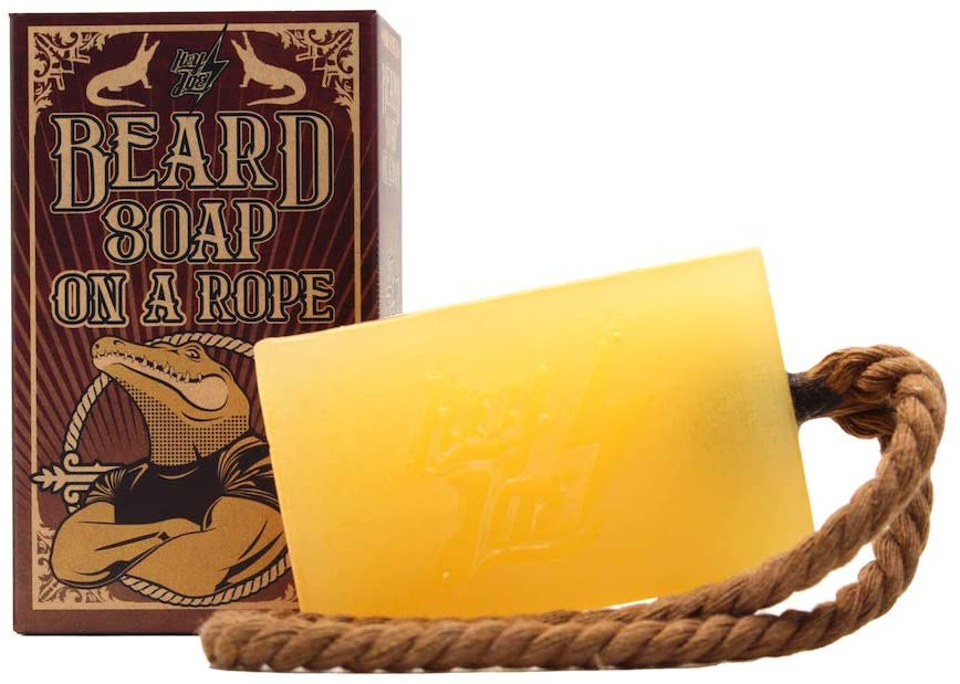 HEY JOE Beard Soap on a Rope 150ml, Amber, 150 ml (Pack of 1) - Image 3