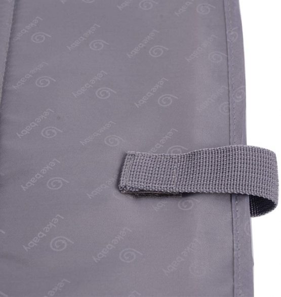 Lekebaby Foldable Travel Changing Mat Portable Baby Change Mat, Grey - Image 4