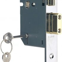 Yale P-M550-CH-78 5 Lever Mortice Sashlock, Visi Pack, Suitable for External Doors, Chrome Finish, 3 Inch/76 mm