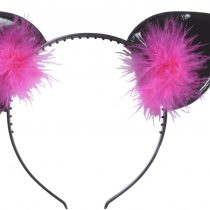 Cat Ears With Feathers Accessory for Fancy Dress