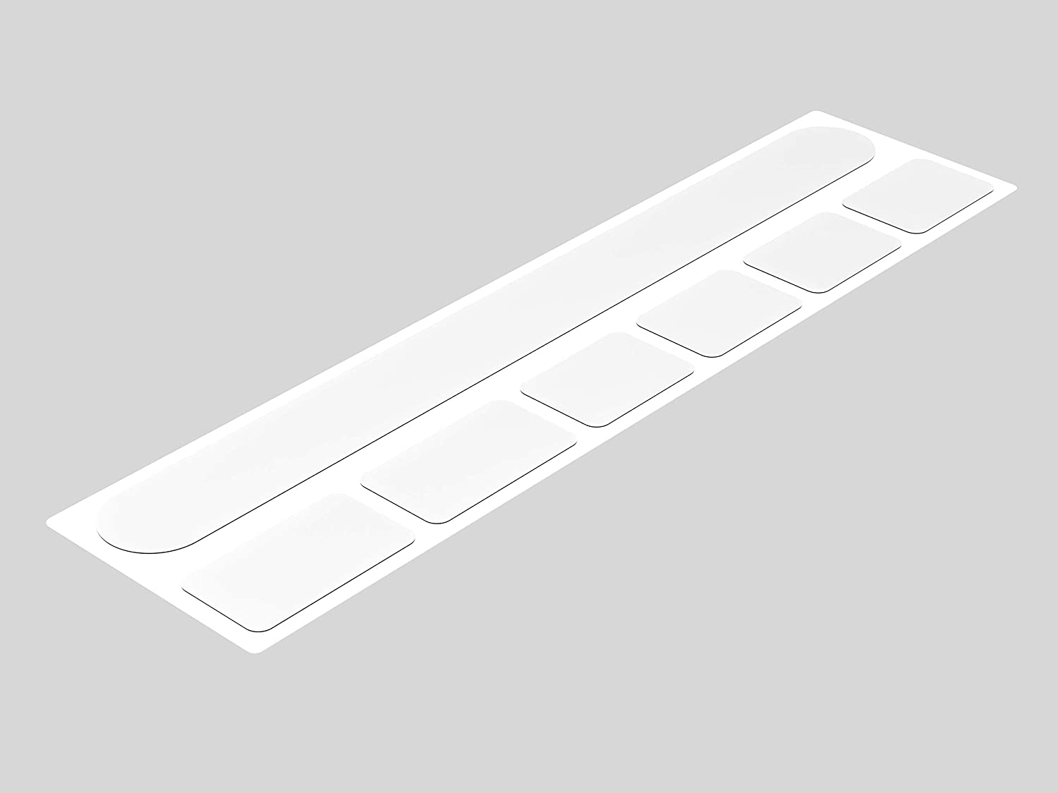 Zefal Skin Armor Frame Protection Sticker, Transparent, Small (7 Stickers) - Image 3