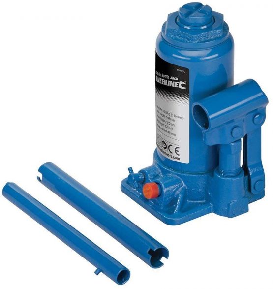 Silverline 457050 Hydraulic Bottle Jacks 6 Tonne