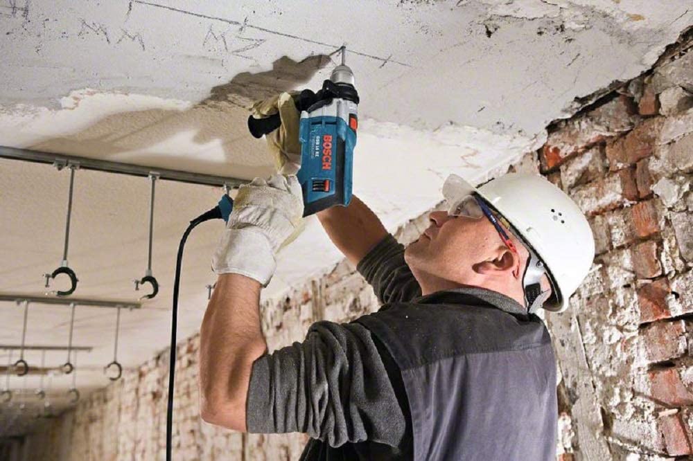 Bosch Professional Impact Drill GSB 16 RE (110 V, incl. Auxiliary Handle, Depth Stop 210 mm, Chuck 13 mm, Carrying case) - Image 3