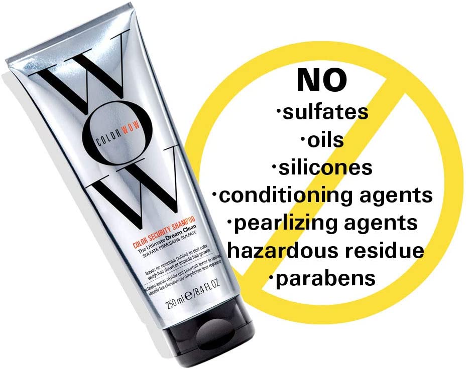 COLOR WOW Color Security Shampoo - Sulfate Free and Residue-Free Formula, COLOURWOW, 250 ml (Pack of 1) - Image 3