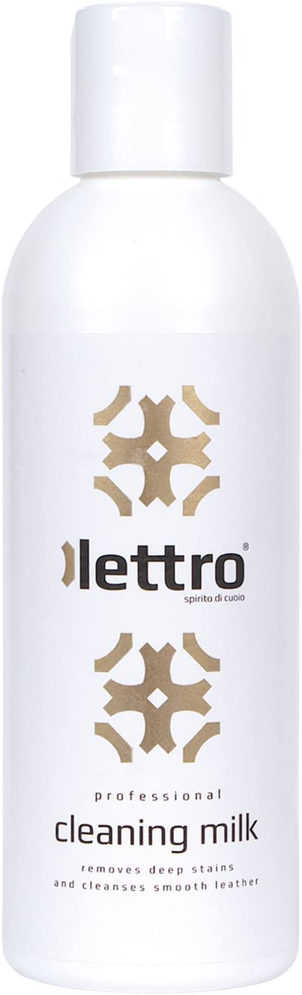 Lettro Cleaning Milk, Powerful Stain Removal Cleaner Degreaser for Leather Furniture Car Seats, Saddlery, Bags