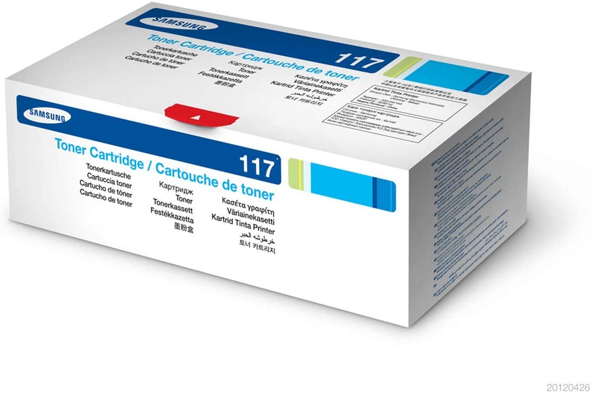 Samsung SU852A MLT-D117S Toner Cartridge, Black, Pack of 1, Standard