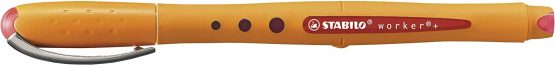 Rollerball - STABILO Worker+ Medium Red - Image 2