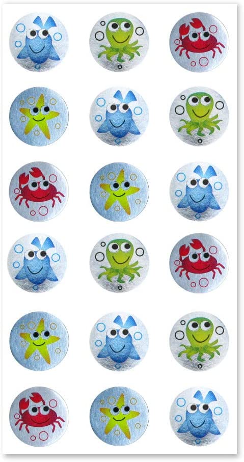 SuperStickers Solutions Metallic Reward Stickers - Silver (Pack of 54), DBS200, 25mm - Image 2