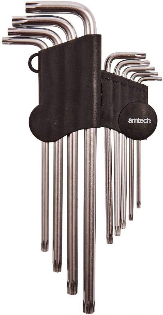 9 Pce Extra Long Offset Torx Key Set - Image 2