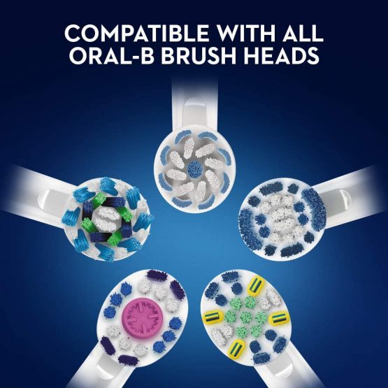 Oral-B Pro 650 Pink Electric Toothbrush + 1 Bonus Toothpaste - Image 4