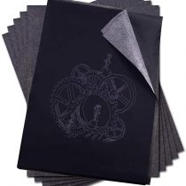 YINETTECH 100 Sheets Black Carbon Drawing Transfer Paper Set A4 Tracing Sketching Canvas Wood Art Surfaces