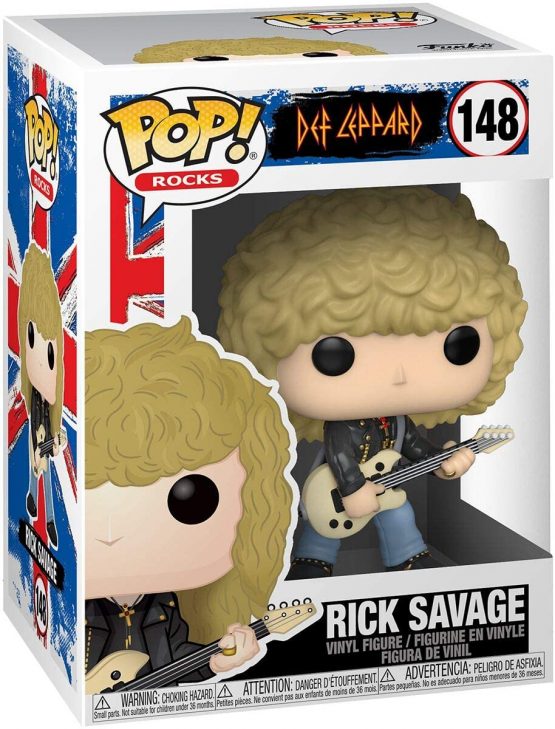 Funko 40126 POP Rocks - Def Leppard - Rick Savage Collectible Toy, Multicolour - Image 2