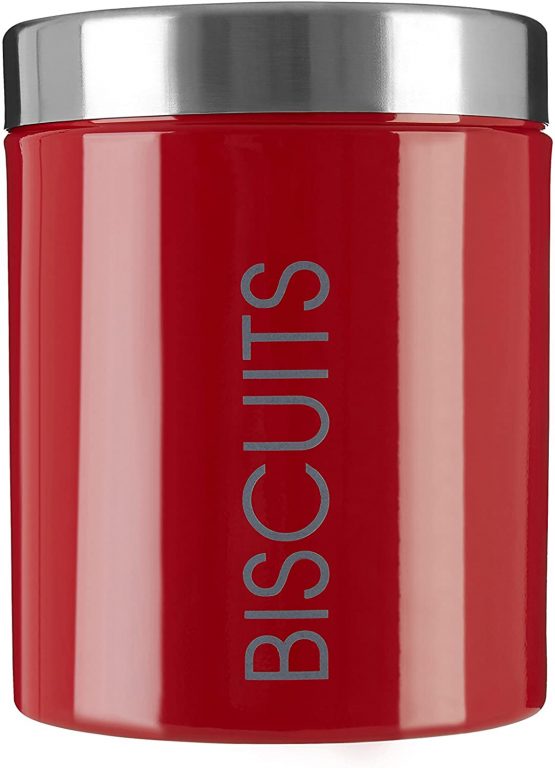 Premier Housewares Liberty Biscuit Canister - Red