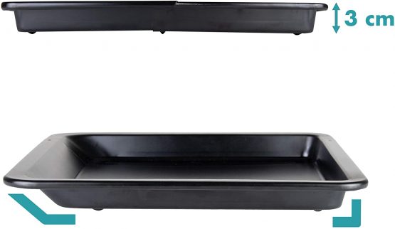 Grizzly Adjustable Baking Tray - Non-Stick Extendable Sheet - 33-52 cm - for All Oven - Image 4