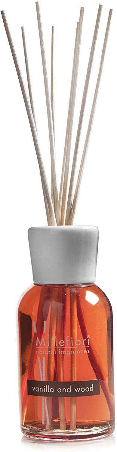 Millefiori Milano Scented Reed Diffuser, Brown, 250 ml