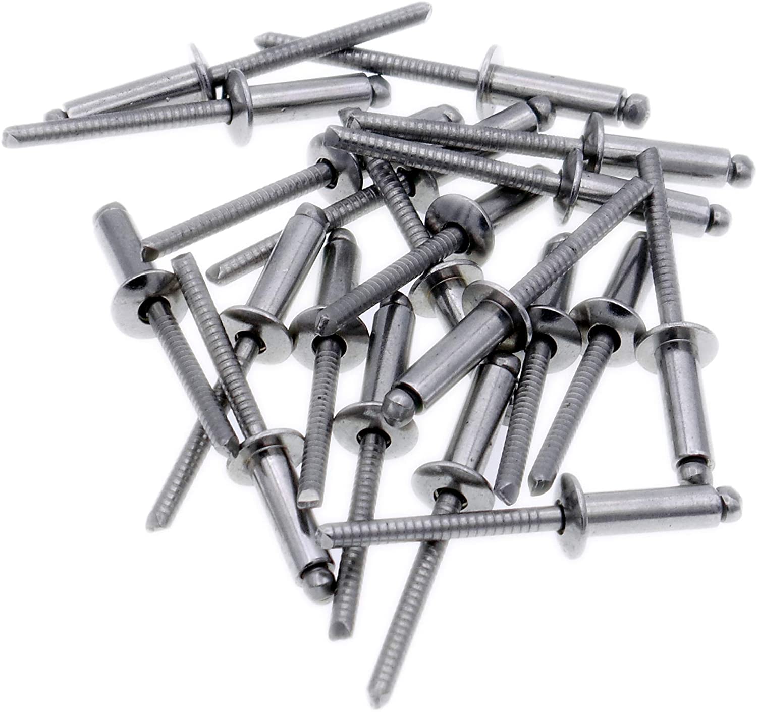 M5 (5mm x 8mm) Dome Blind Rivet Stainless Steel (A2) (Pack of 20