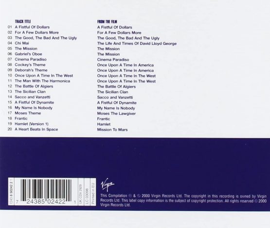 The Very Best Of Ennio Morricone - Image 2